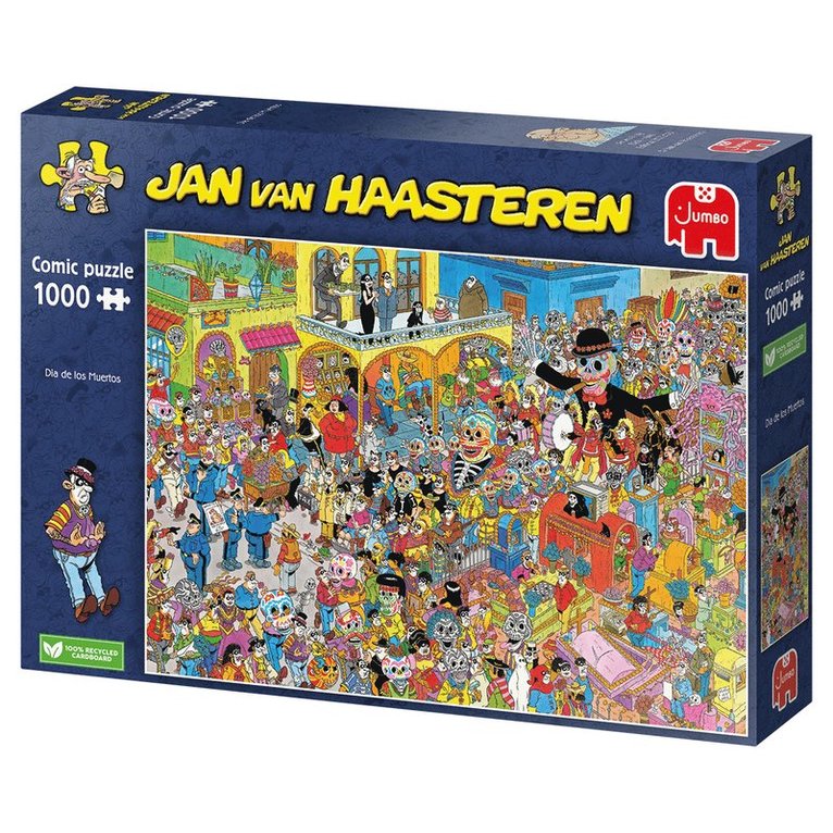 Pussel 1000 bitar Jan van Haasteren - Dia De Los Muertos, Övrigt