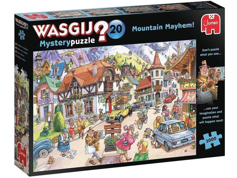 Pussel 1000 bitar Wasgij Mystery 20: Mountain Mayhem! 1