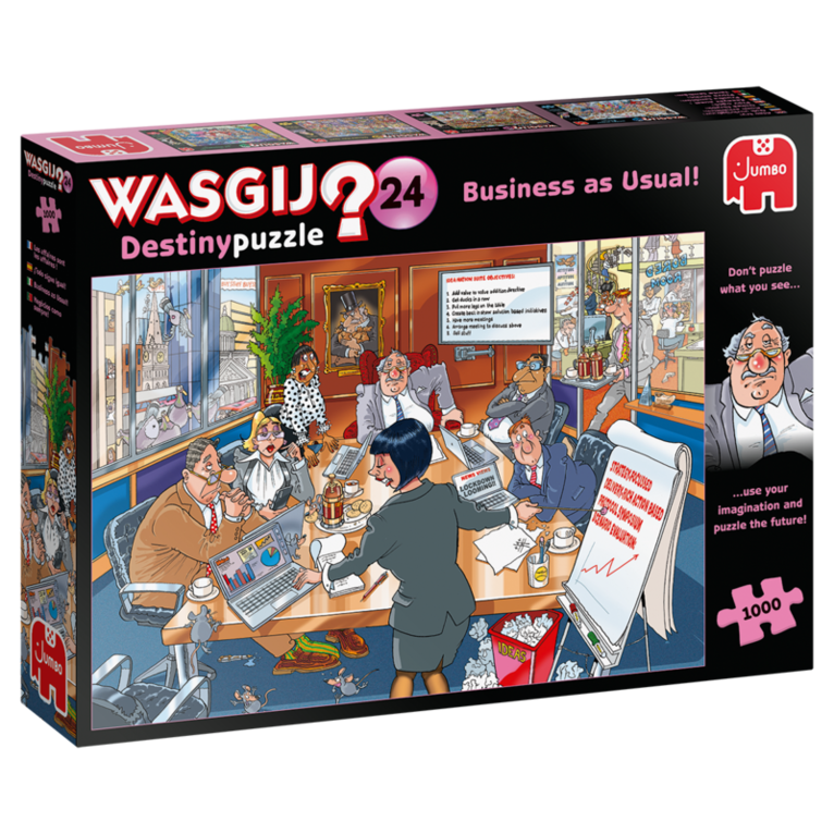 Pussel 1000 bitar Wasgij - Business as usual! Desiny 24 1