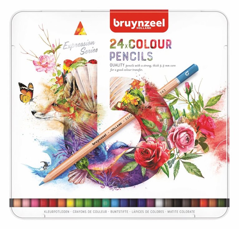 Färgpenna Expression Colour 24 färger, Övrigt