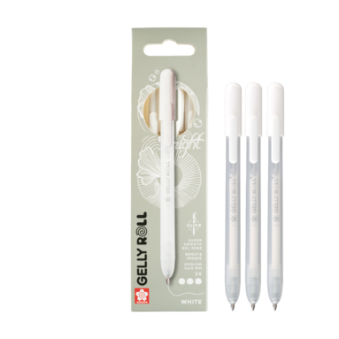 Gelpenna Gelly Roll Retractable Classic Set 3 White, Övrigt