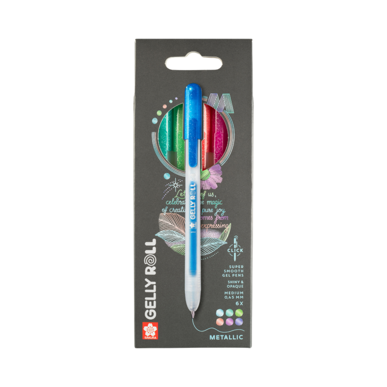 Gelpenna Gelly Roll Retractable Metallic Set 6, Övrigt