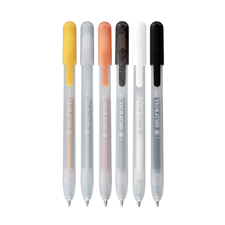 Gelpenna Gelly Roll Retractable Special Mix Set 6, Övrigt