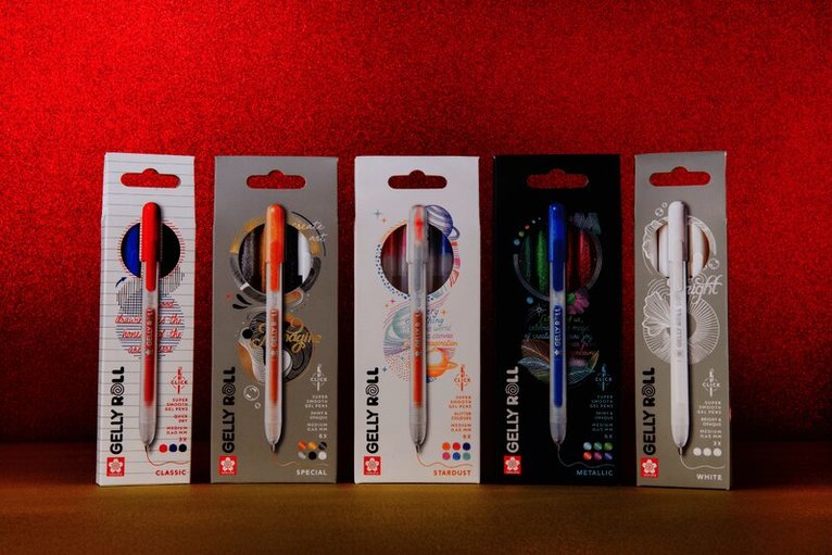 Gelpenna Gelly Roll Retractable Special Mix Set 6, Övrigt