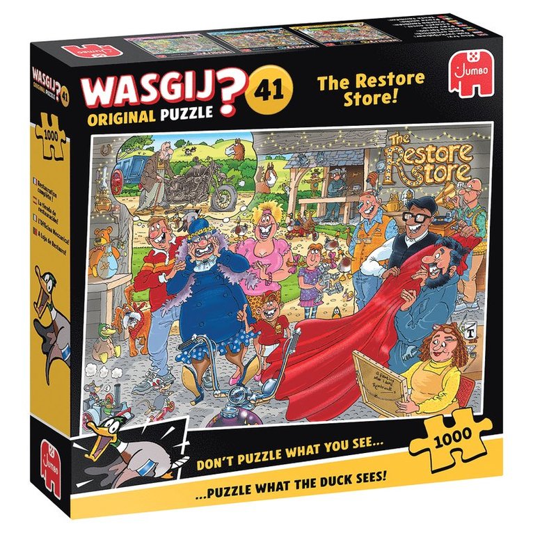 Pussel 1000 bitar Wasgij - Original 41 The Restore Store 1