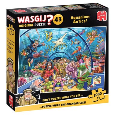 Pussel 1000 bitar Wasgij - Original 43 Sea Life, Övrigt