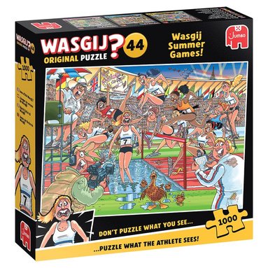 Pussel 1000 bitar Wasgij - Original 44 Summer Games, Övrigt
