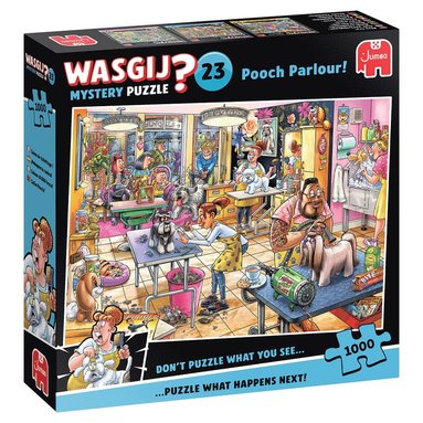 Pussel 1000 bitar Wasgij - Mystery 23 Pooch Parlour!, Övrigt