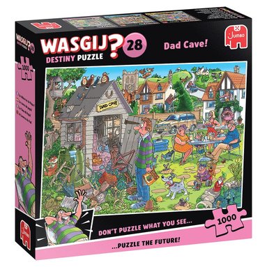 Pussel 1000 bitar Wasgij Destiny 28 : Dad Cave!, Övrigt