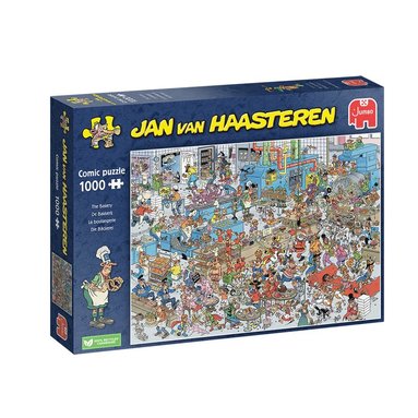 Pussel 1000 bitar Jan van Haasteren - The Bakery 1
