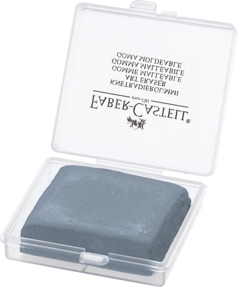 Knådgummi Faber-Castell för kol- och pastellteckning, Övrigt