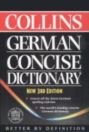 bokomslag Collins Concise German Dictionary