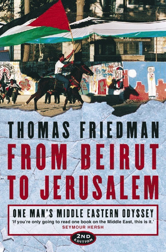 Thomas Friedman - From Beirut to Jerusalem, Häftad