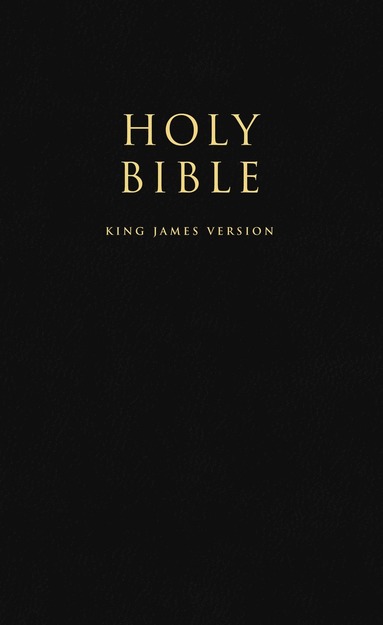 bokomslag HOLY BIBLE: King James Version (KJV) Popular Gift & Award Black Leatherette Edition