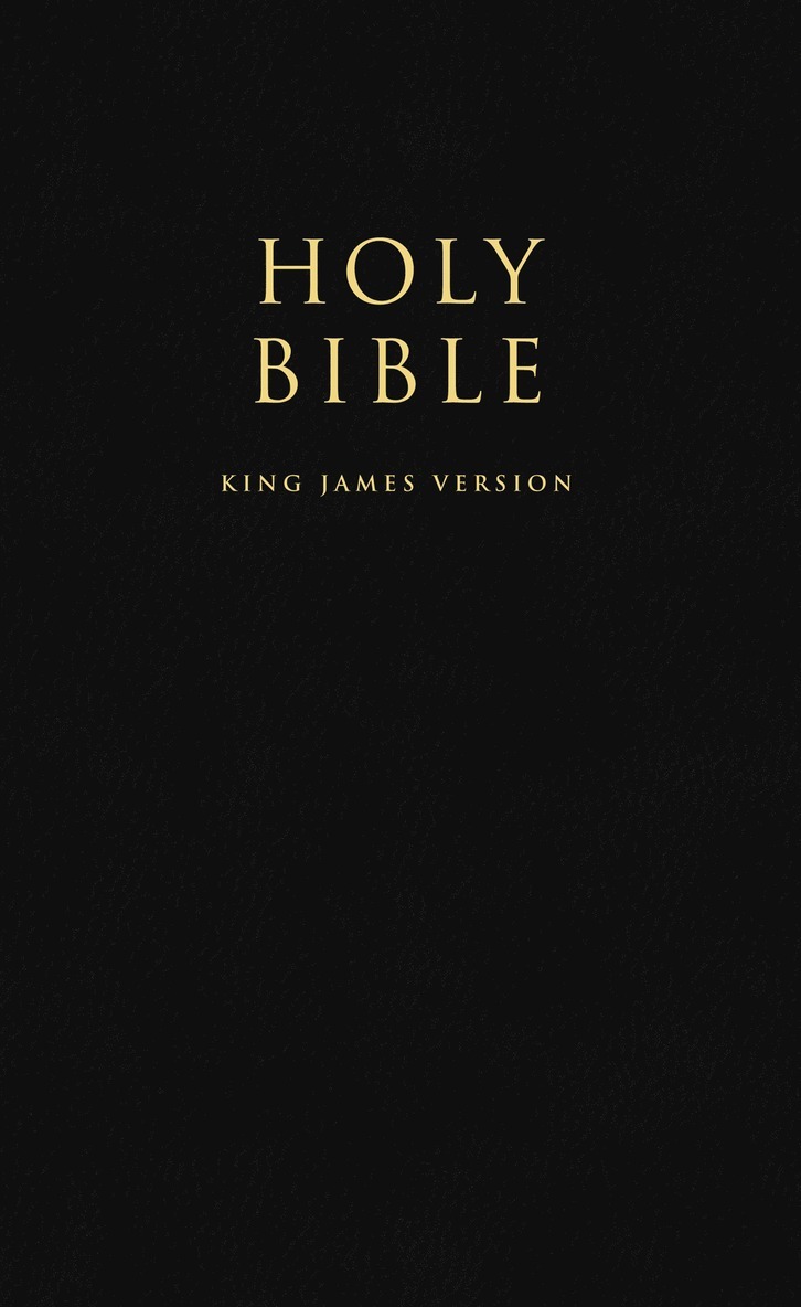 Collins UK - HOLY BIBLE: King James Version (KJV) Popular Gift & Award Black Leatherette Edition, Häftad