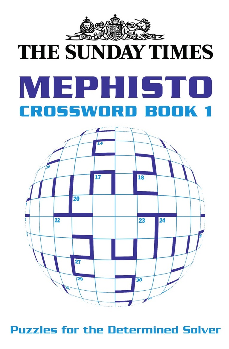 Sunday Times Mephisto Crossword Book 1, Häftad