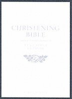HOLY BIBLE: King James Version (KJV) White Compact Christening Edition 1
