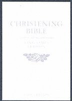 HOLY BIBLE: King James Version (KJV) White Pocket Christening Edition 1