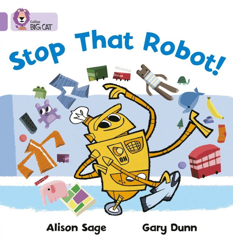 Alison Sage, Cliff Moon - Stop That Robot!, Häftad