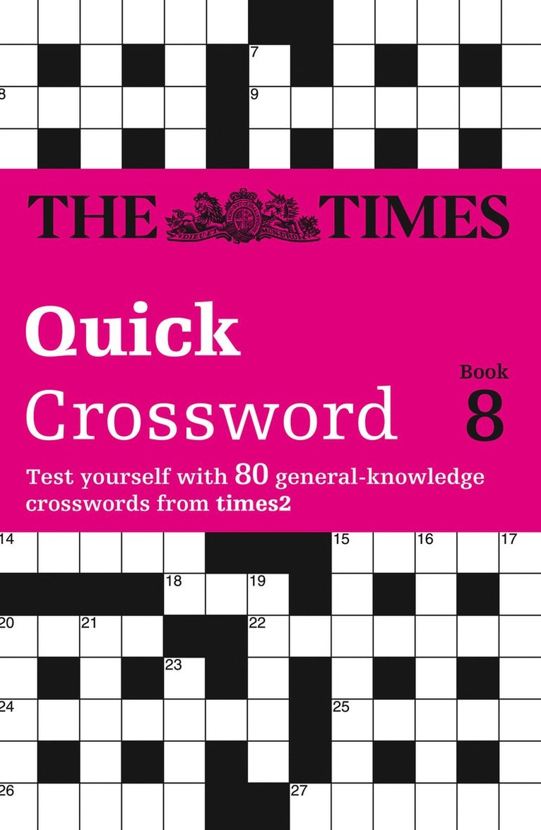 The Times Mind Games - Times Quick Crossword Book 8, Häftad