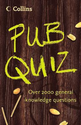 bokomslag Collins Pub Quiz Book