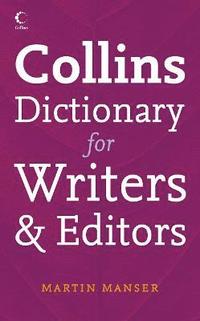bokomslag Collins Dictionary for Writers and Editors