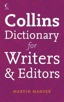 bokomslag Collins Dictionary for Writers and Editors