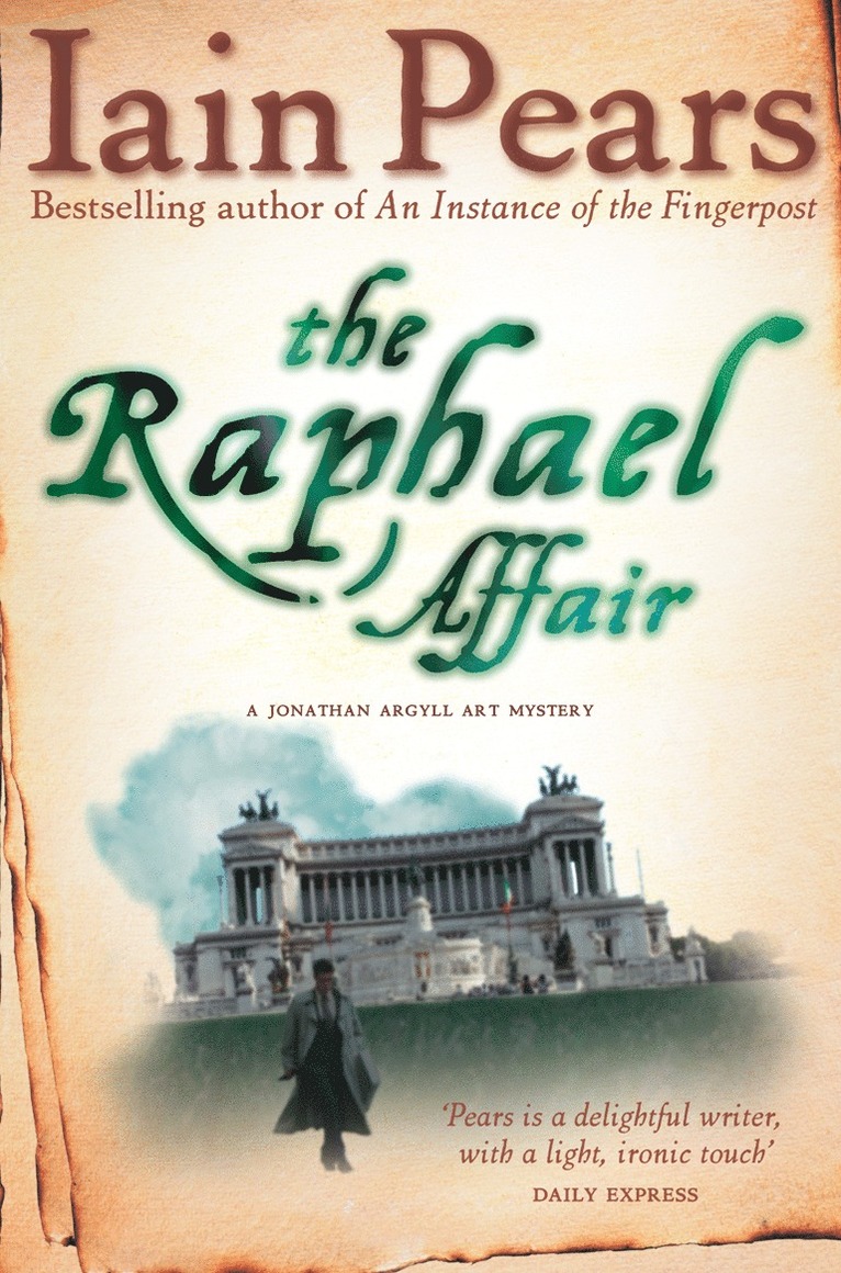 Iain Pears - Raphael Affair, Häftad