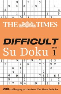 bokomslag The Times Difficult Su Doku Book 1