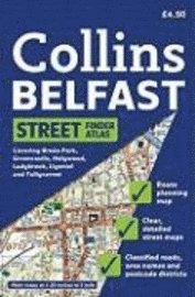 bokomslag Belfast Streetfinder Colour Atlas