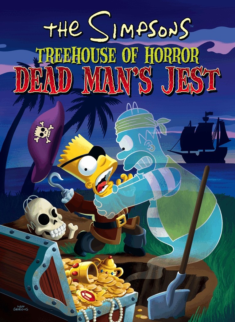 Matt Groening - Dead Man’s Jest, Häftad