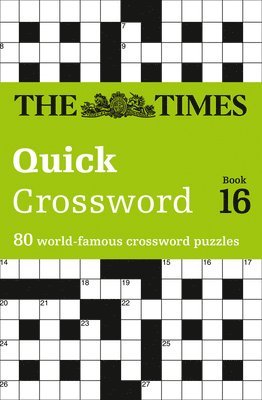 bokomslag Times Quick Crossword Book 16