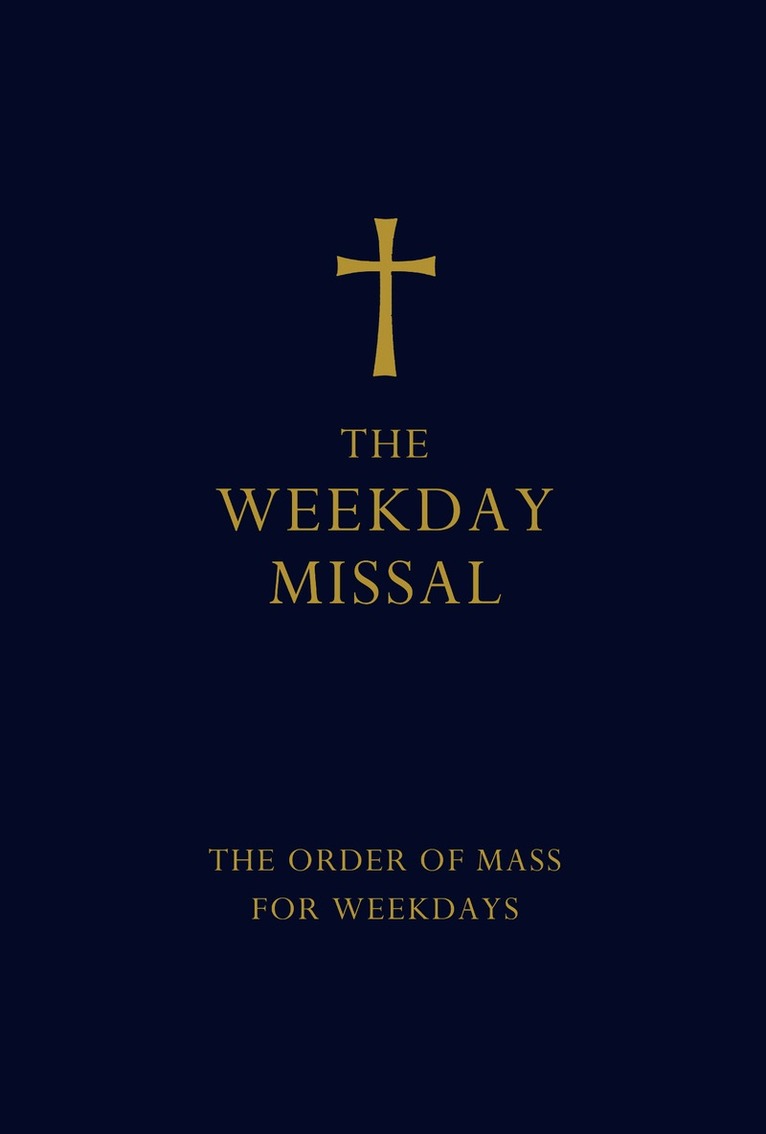 Weekday Missal (Blue edition), Inbunden