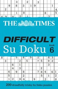 bokomslag The Times Difficult Su Doku Book 6