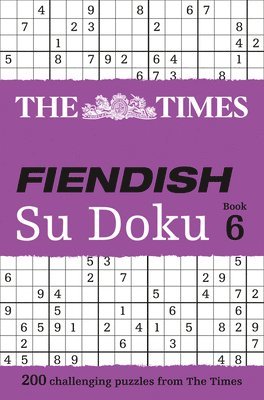 Harpercollins Uk, The Times Mind Games - The Times Fiendish Su Doku Book 6, Häftad