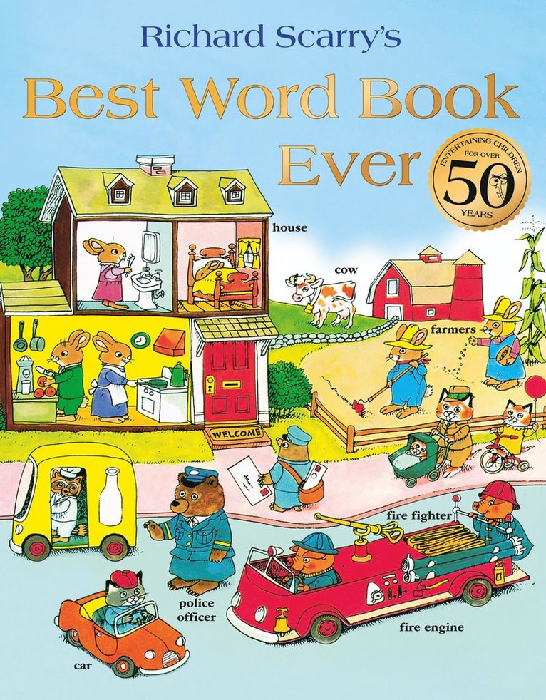 Richard Scarry - Best Word Book Ever, Häftad