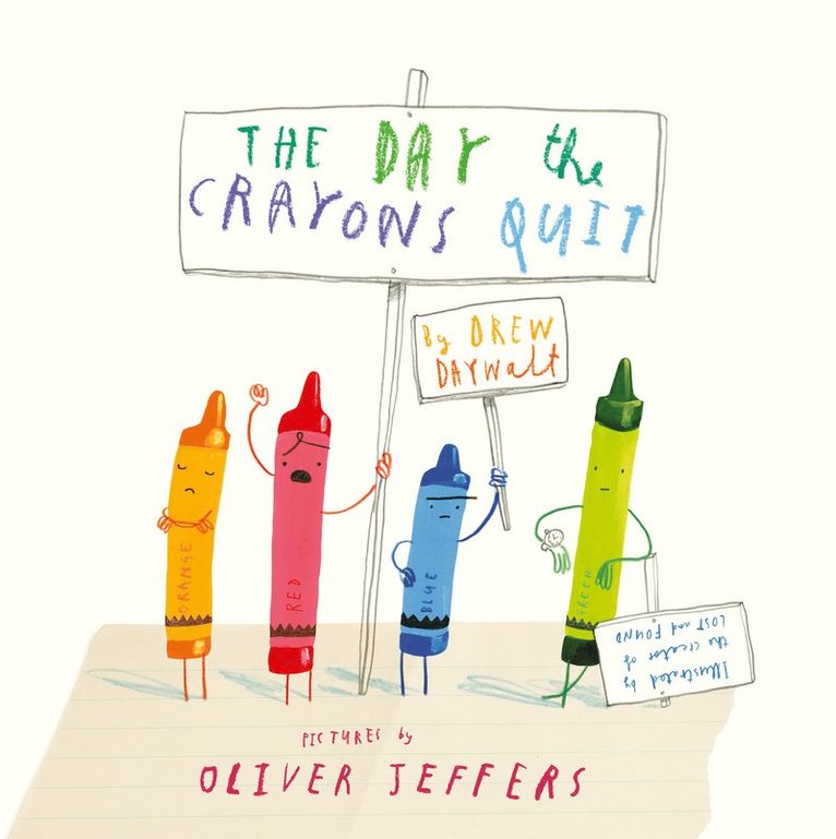 Drew Daywalt - Day The Crayons Quit, Häftad
