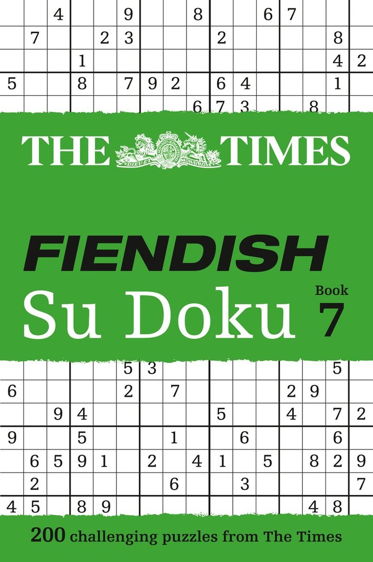 The Times Mind Games, Harpercollins Uk - Times Fiendish Su Doku Book 7, Häftad
