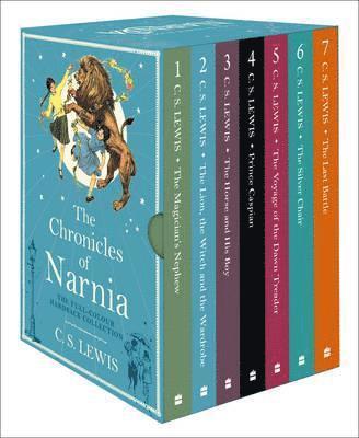 bokomslag Chronicles of Narnia box set