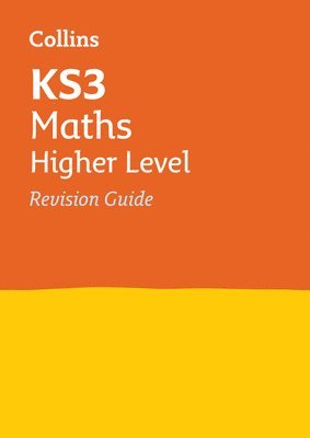 bokomslag KS3 Maths Higher Level Revision Guide