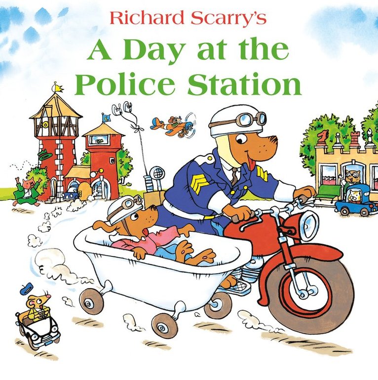 Richard Scarry - Day at the Police Station, Häftad