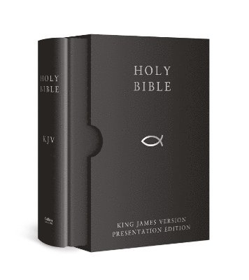 bokomslag HOLY BIBLE: King James Version (KJV) Black Presentation Edition