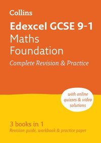 bokomslag Edexcel GCSE 9-1 Maths Foundation All-in-One Complete Revision and Practice