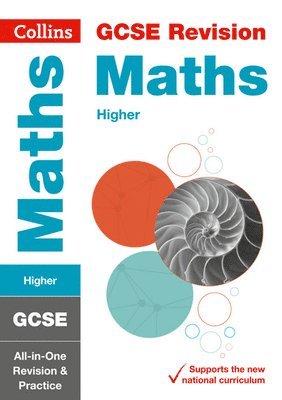 bokomslag GCSE 9-1 Maths Higher All-in-One Complete Revision and Practice