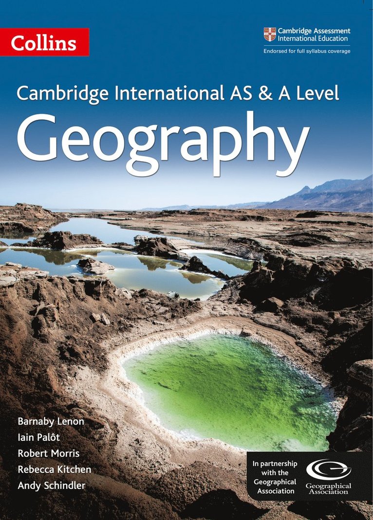 Barnaby Lenon, Iain Palot, Robert Morris, Rebecca Kitchen, Andy Schindler - Cambridge International AS & A Level Geography Student's Book, Häftad