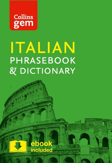 bokomslag Collins Italian Phrasebook and Dictionary Gem Edition