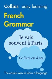 bokomslag Easy learning french grammar