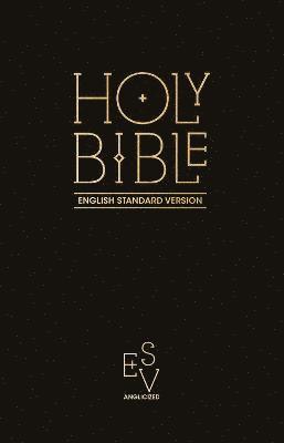 Holy Bible: English Standard Version (ESV) Anglicised Pew Bible (Black Colour) 1