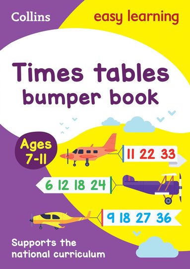 bokomslag Times Tables Bumper Book Ages 7-11