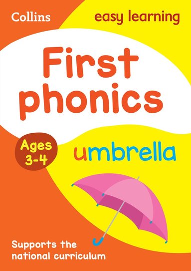 bokomslag First Phonics Ages 3-4